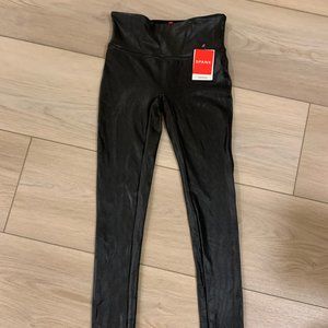 Spanx Faux Leather Leggings XS